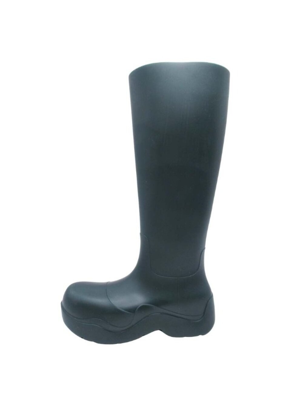 Bottega Veneta the Puddle Long Rubber Boots Platform Rain Shoes